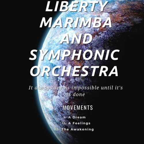 Liberty for Solo Marimba and Orchestra by Anderson Matos (download only)