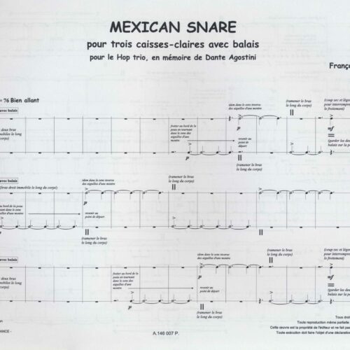 Mexican Snare by Francois Marboni
