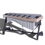 Adams Alpha Series 3oct Silver Bar Vibraphone with Apex Frame