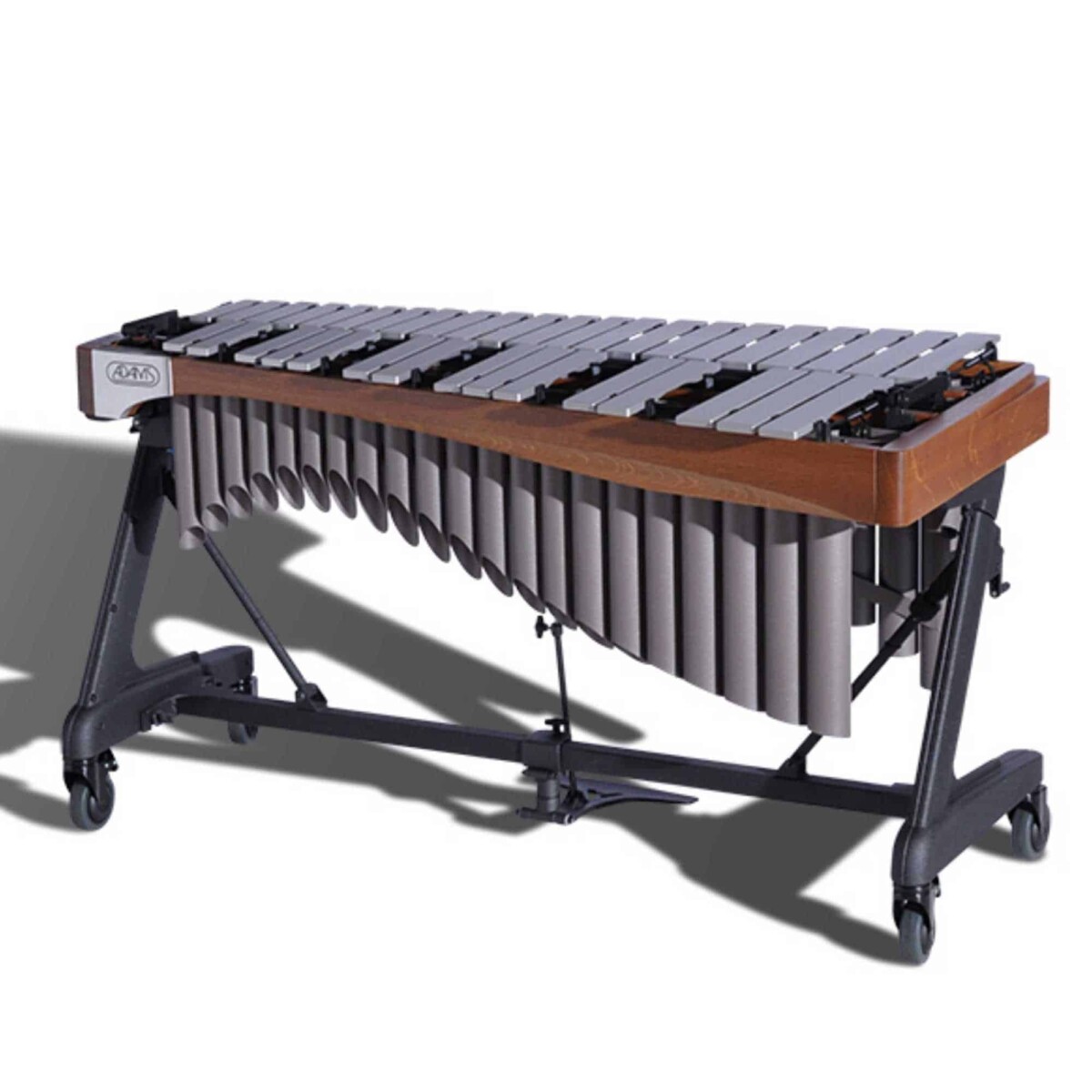 Adams Alpha Series 3oct Silver Bar Vibraphone with Apex Frame