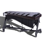 Adams Alpha Series 3oct Silver Bar Vibraphone with Apex Frame