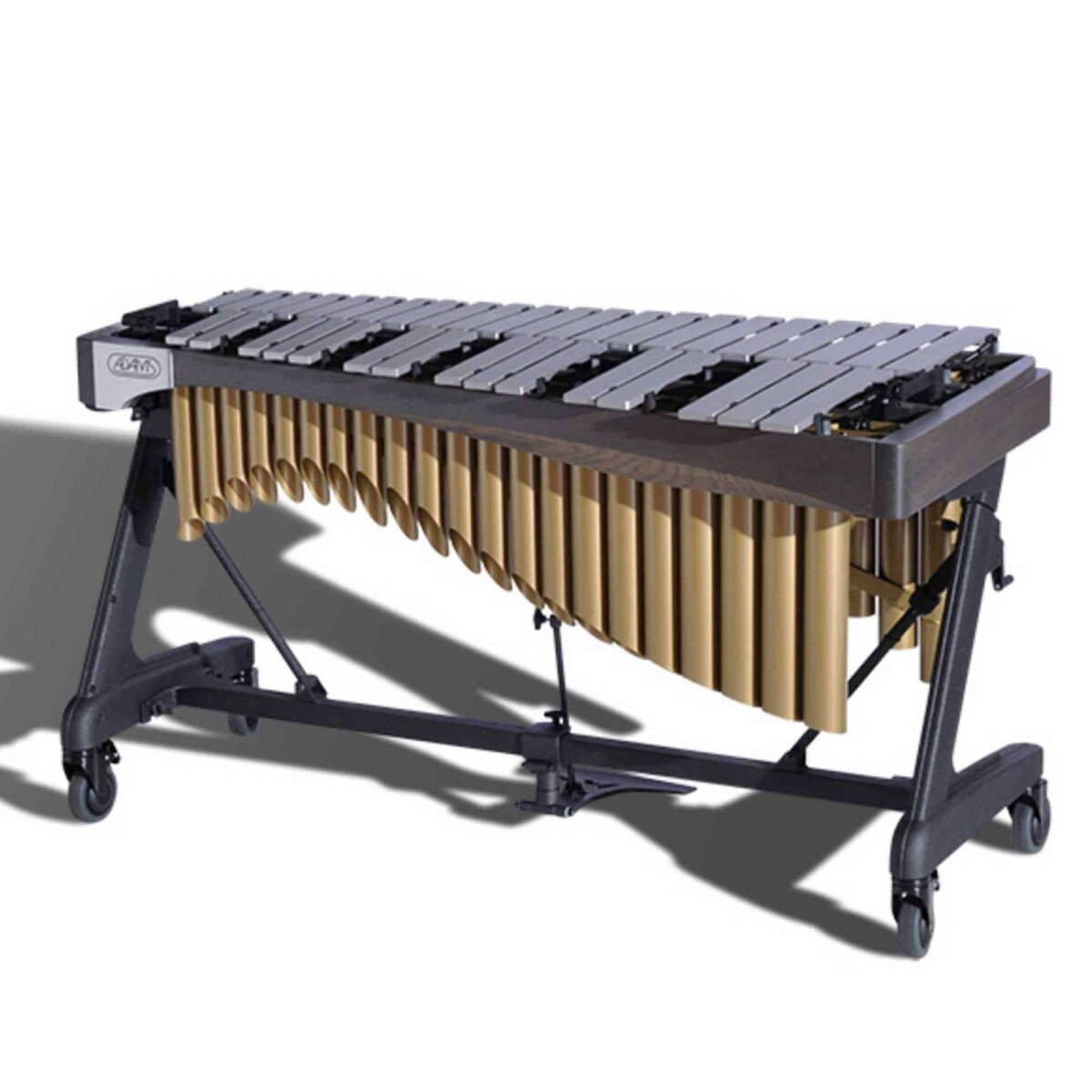 Adams Alpha Series 3oct Silver Bar Vibraphone with Apex Frame