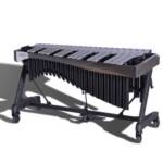 Adams Alpha Series 3oct Silver Bar Vibraphone with Apex Frame