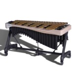 Adams Alpha Series 3oct Gold Bar Vibraphone with Apex Frame
