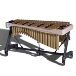 Adams Alpha Series 3oct Gold Bar Vibraphone with Apex Frame