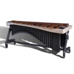 Adams Alpha Series 4.3oct Rosewood Marimba wtih Apex Frame