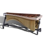 Adams Alpha Series 4.3oct Rosewood Marimba wtih Apex Frame