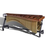 Adams Alpha Series 4.3oct Rosewood Marimba wtih Apex Frame