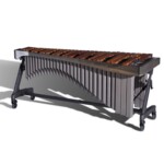 Adams Alpha Series 4.3oct Rosewood Marimba wtih Apex Frame