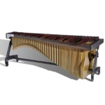 Adams Alpha Series 5oct Rosewood Marimba with Apex Frame