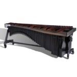 Adams Alpha Series 5oct Rosewood Marimba with Apex Frame