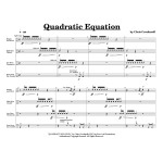 Quadratic Equation by Chris Crockarell