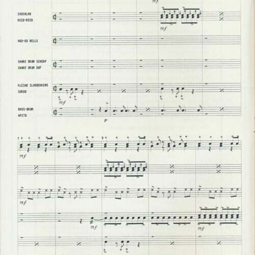 Percussion of the World by L. Linders