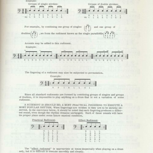 Intermediate Drum Method by Roy Burns