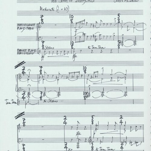 The Song of Dionysius by John McLeod