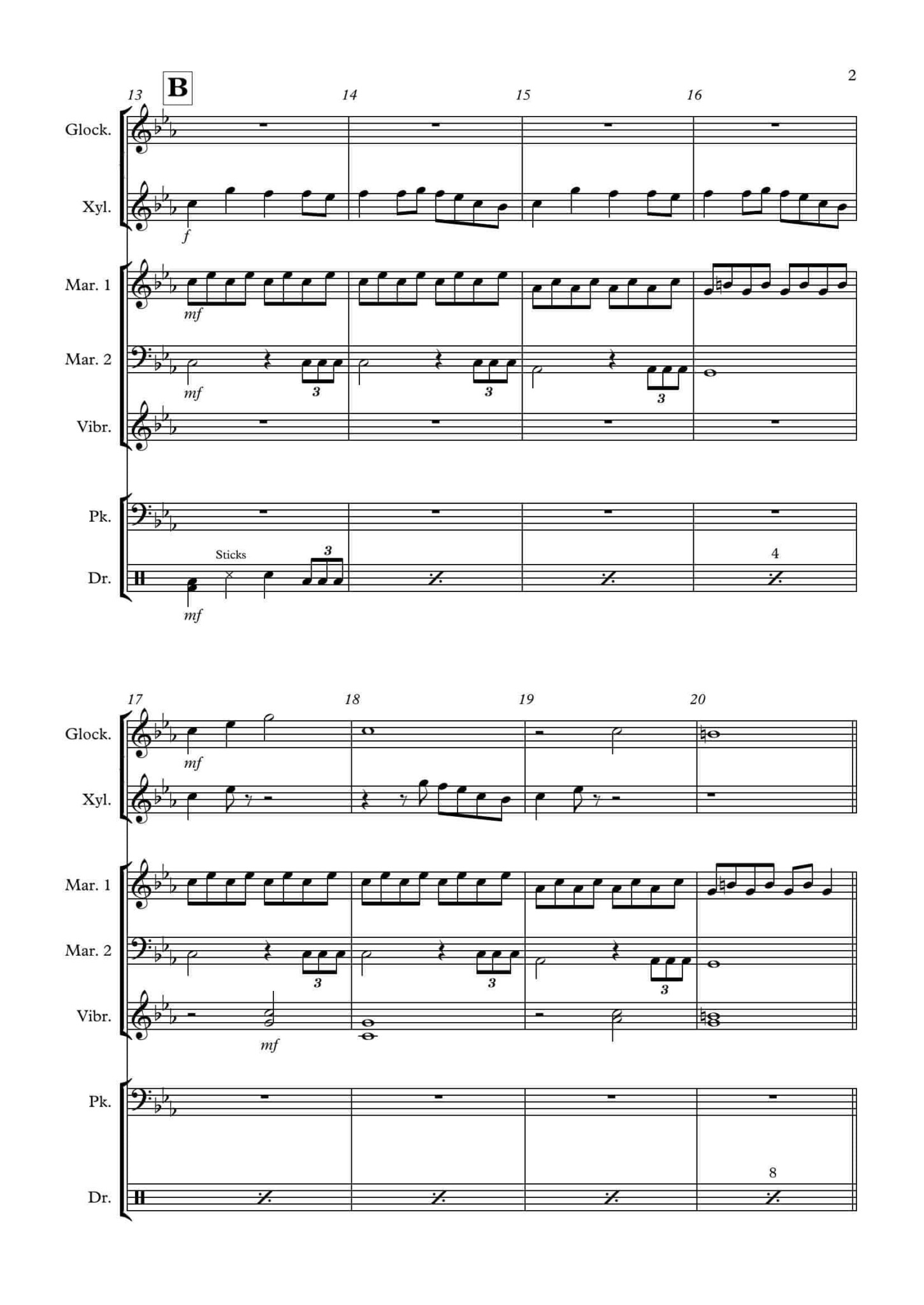 Believer by Imagine Dragons arr. Stefan Herzig