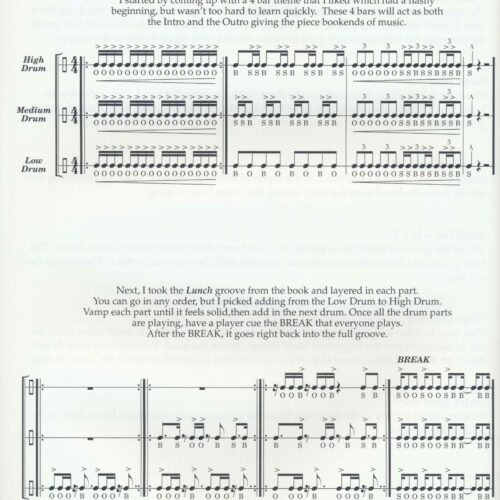 Hand Drum Trios by Terence Mayhue and Johnny Lee Lane