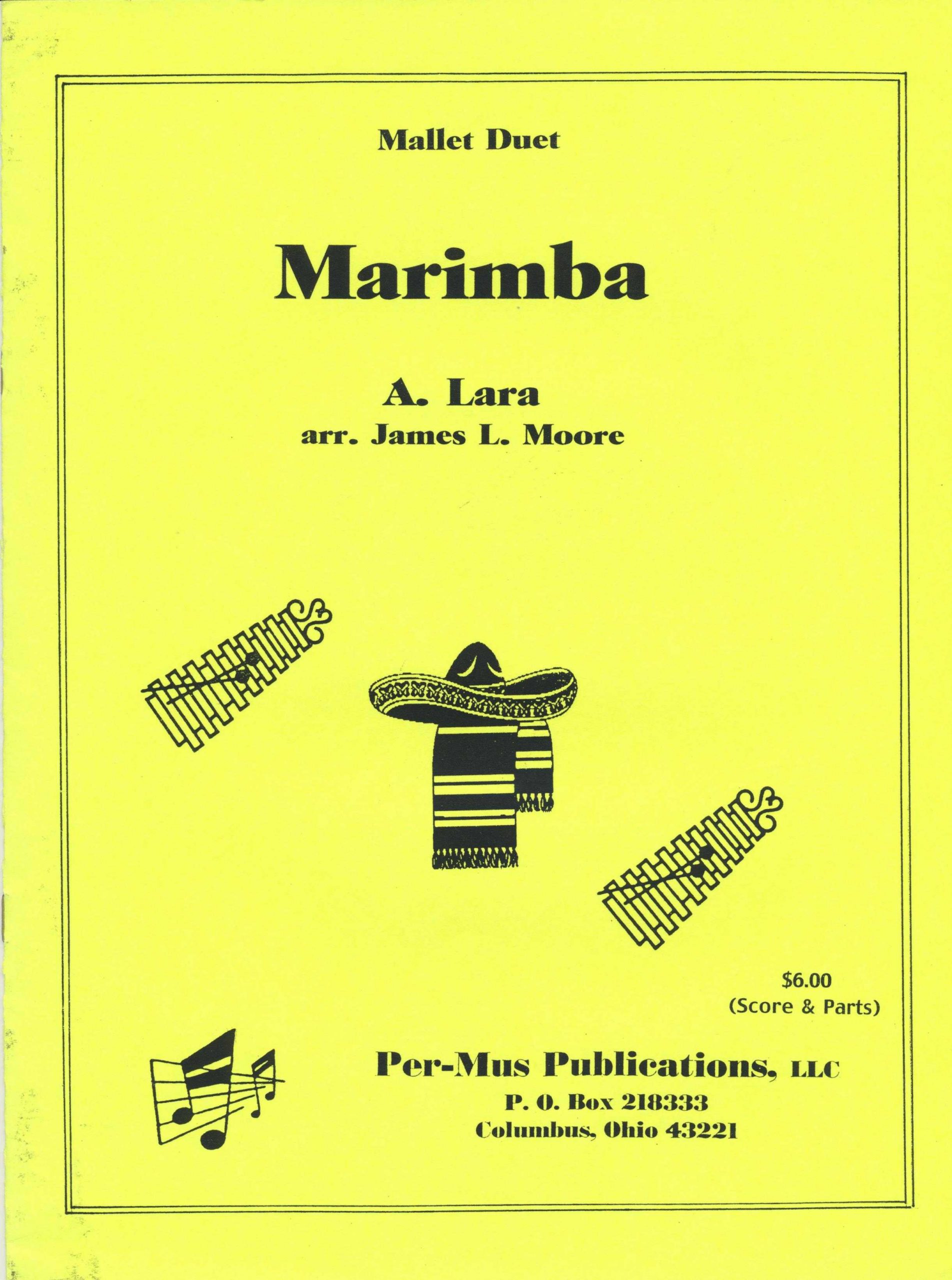 Marimba (duet) by A Lara
