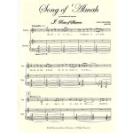 Song of Almah for marimba and soprano by Andrew Beall
