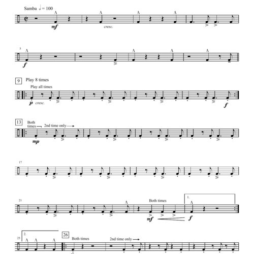 Batucada Blues by Sherrie Maricle