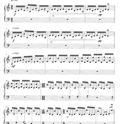 Four Reflections for Marimba by Nicholaus Meyers