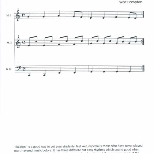 Hot Marimba! by Walt Hampton