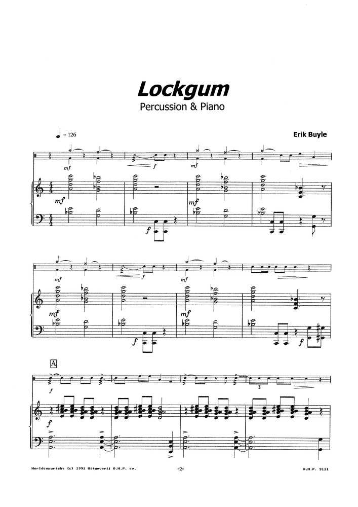 Lockgum by Erik Buyle