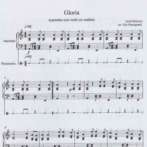 Gloria by Ramirez arr. Kai Stensgaard