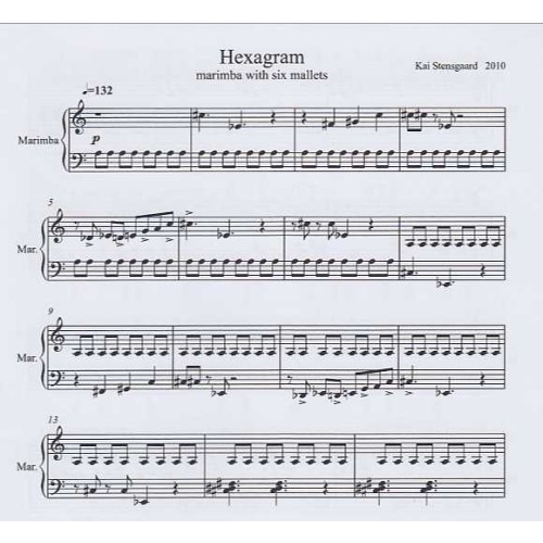 Hexagram Duo by Kai Stensgaard