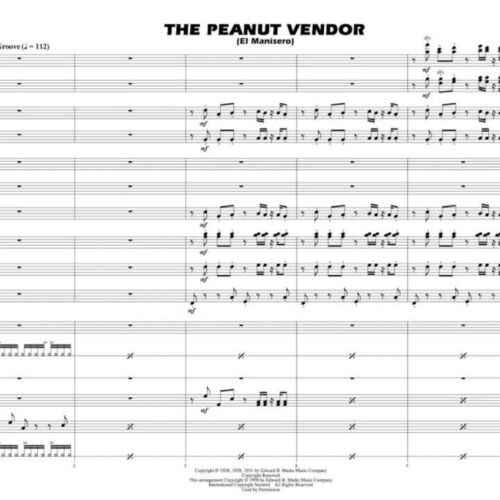 The Peanut Vendor by Simons arr. Will Rapp