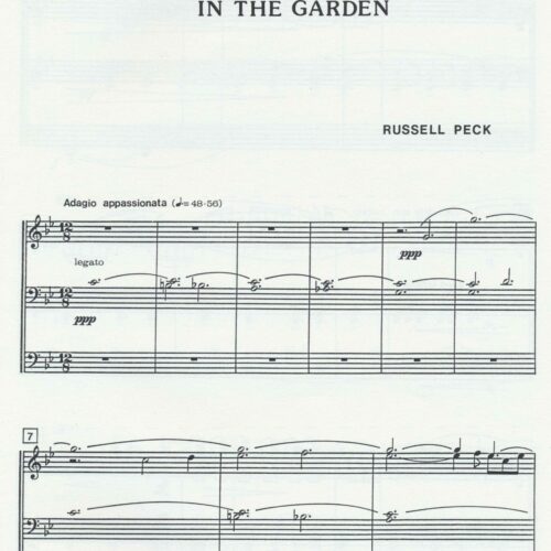 In the Garden by Russell Peck