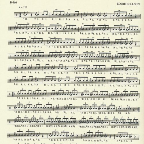 Six Solos for Snare Drum by Louie Bellson