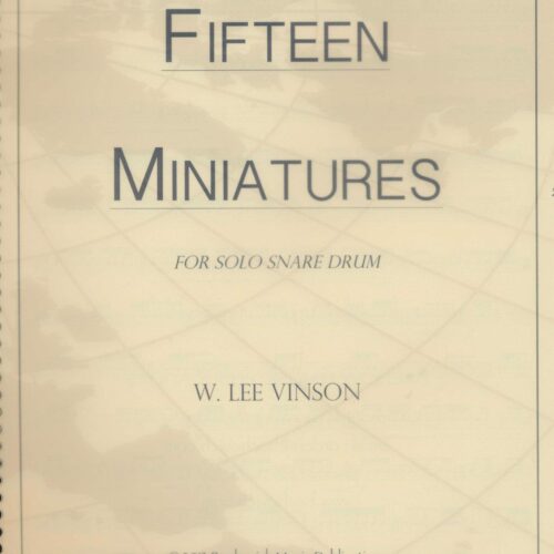 Fifteen Miniatures by W. Lee Vinson