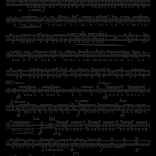 Chops - A Rudimental Snare Drum Collection by Scott Johson