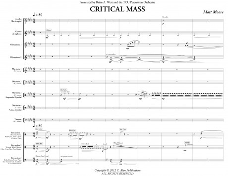 Critical Mass by Matthew Moore