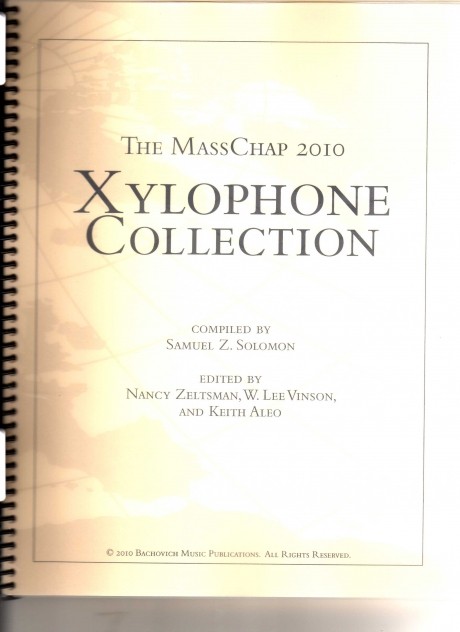 The MassChap 2010 Xylophone Collection