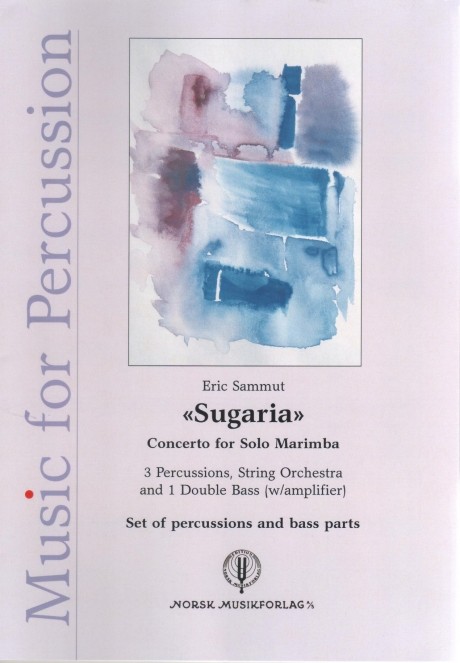 SUGARIA - Concerto for Marimba and String Orchestra (Set of percussions and bass parts)