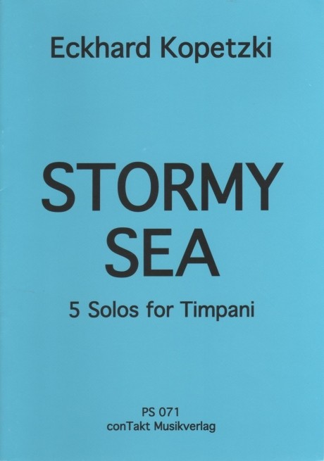 Stormy Sea by Eckhard Kopetzki