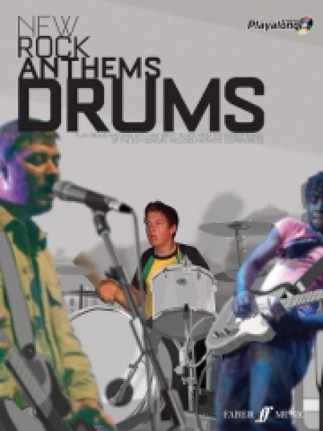 New Rock Anthems Authentic - Drums Playalong