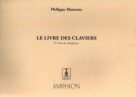 Le Livre Des Claviers - IV. Solo de vibraphone