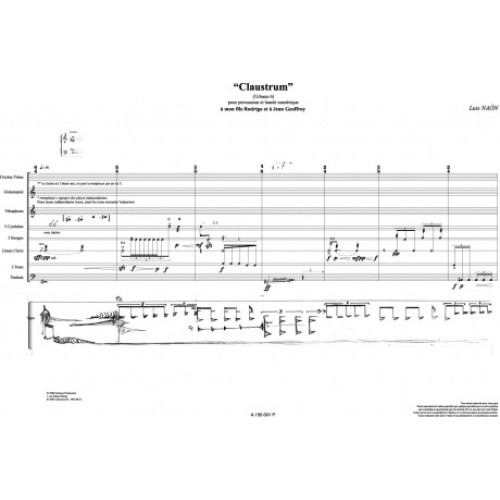 Claustrum by Luis Naon