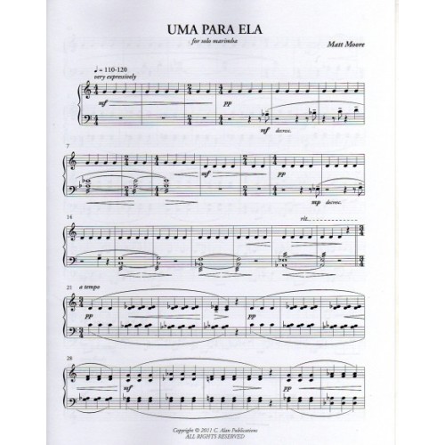 Uma Para Ela by Matthew Moore