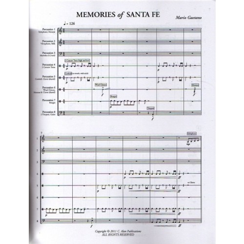 Memories of Sante Fe by Mario Gaetano