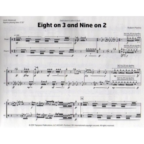 Eight on 3 and Nine on 2 by Robert Marino