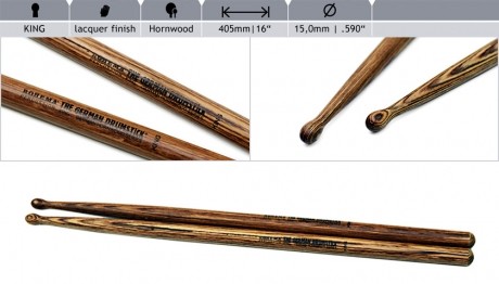 Rhoeam King Hornwood Marching Sticks