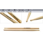 Rohema Rock 5B hickory drumsticks Lacquered finish