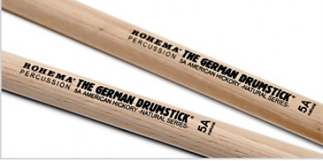 Rohema 5A Natural Series Hickory Drum Sticks