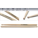 Rohema 7A Natural Series Hickory Snare Drum Sticks