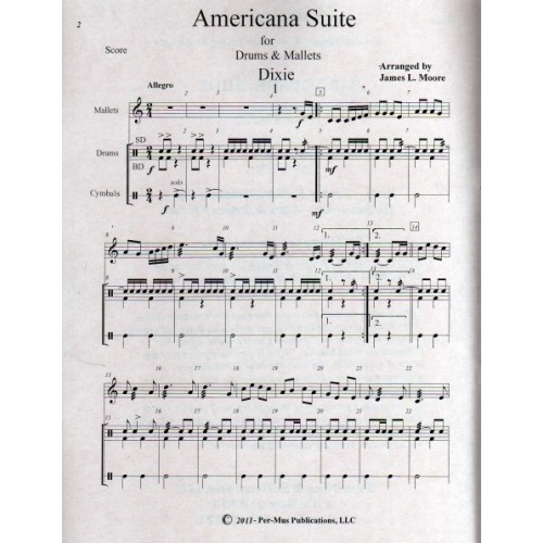 Americana Suite arr. James Moore
