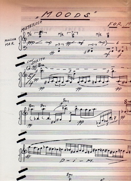 Moods for marimba
